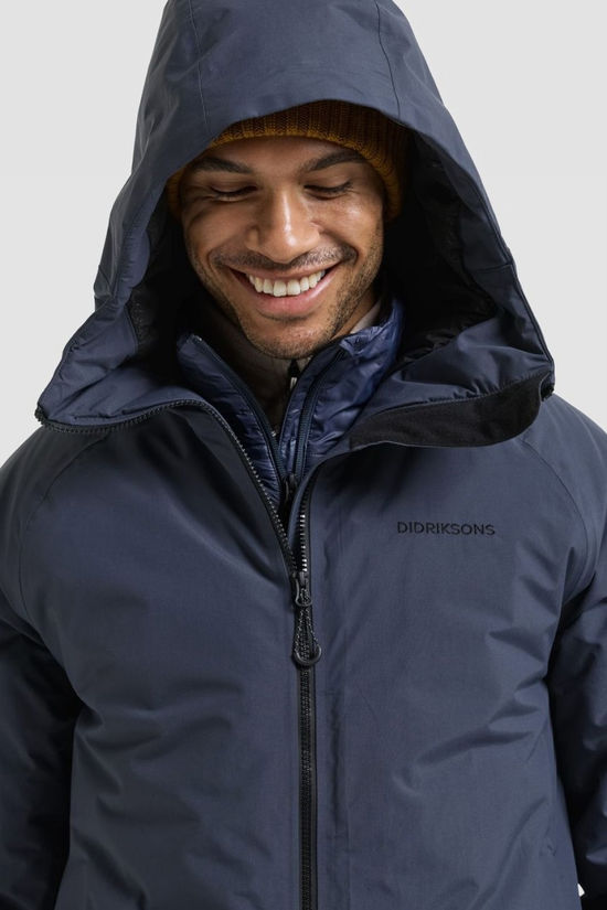 Didriksons 1913 Veste Marvin Usx Jkt Sleepy Blue