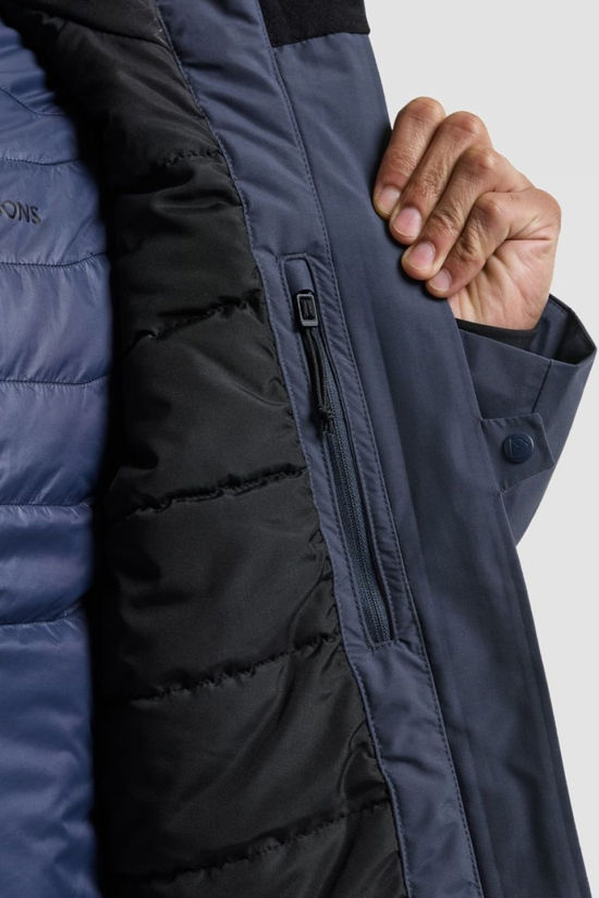 Didriksons 1913 Veste Marvin Usx Jkt Sleepy Blue