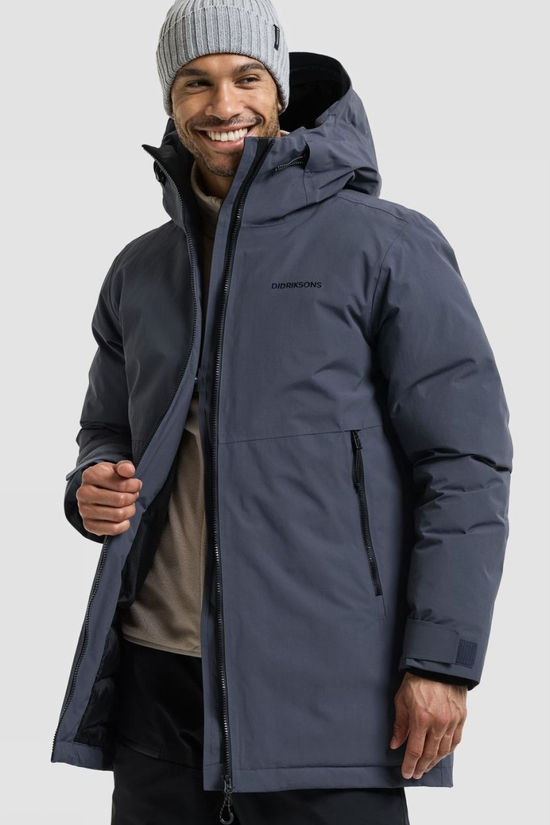 Didriksons 1913 Veste Tempest Usx Parka Sleepy Blue