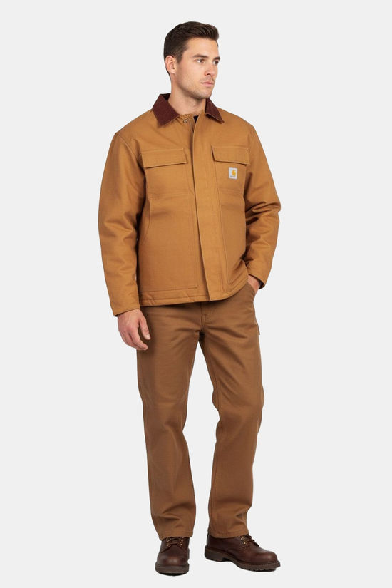 Carhartt Veste Firm Duck Traditional Coat Carhartt Brown