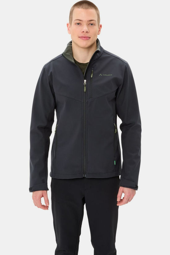 Vaude Softshell Jas Cyclone Me Black/Khaki