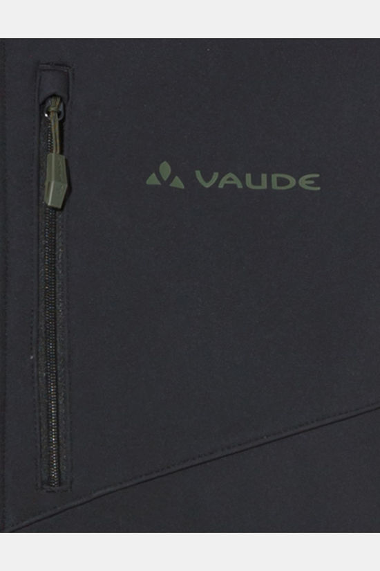 Vaude Softshell Jas Cyclone Me Black/Khaki