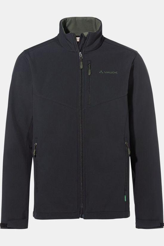 Vaude Softshell Jas Cyclone Me Black/Khaki
