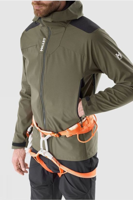 Millet Softshell Jas Kamet Shield Jkt M Grape Leaf