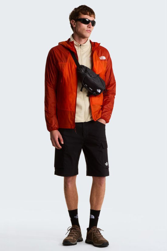 The North Face Veste Softshell M Ridgelite Futurefleece Wind Jacket Lava Red/Iron Clay