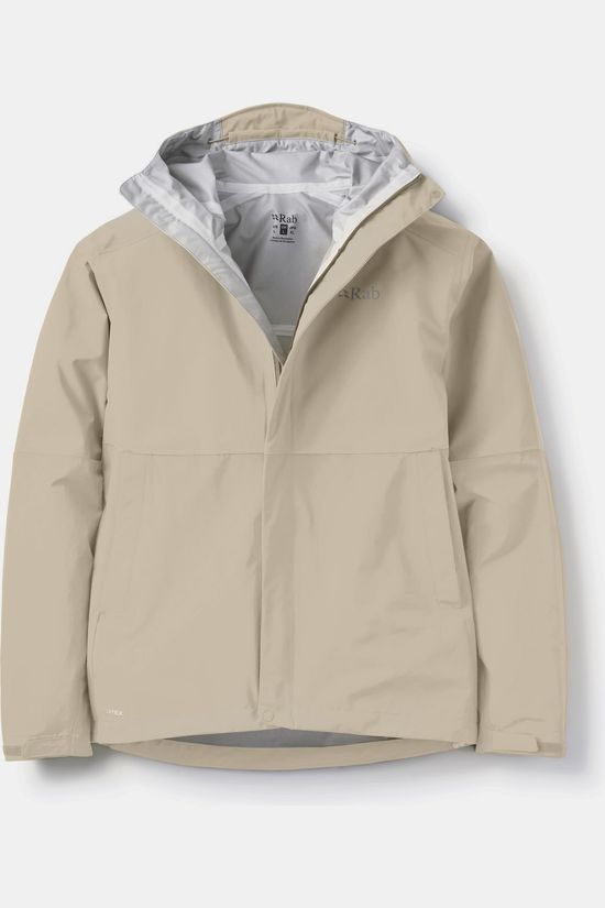 Rab Regenjas Firewall Jacket Dark Pebble