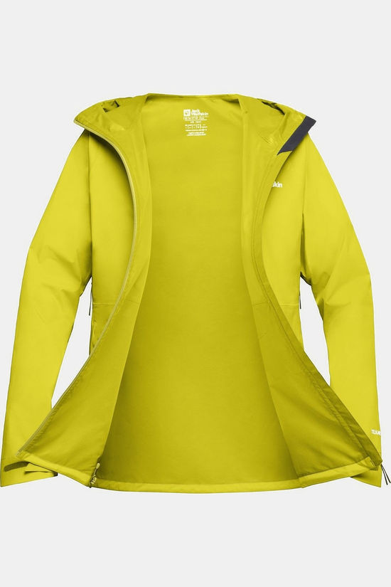 Jack Wolfskin Regenjas Prelight 2.5L Lt Jkt M Chartreuse