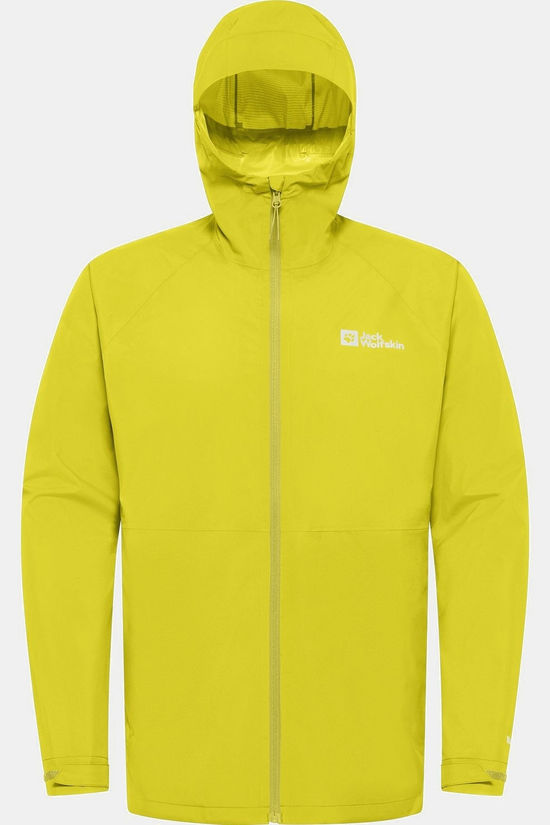 Jack Wolfskin Regenjas Prelight 2.5L Lt Jkt M Chartreuse