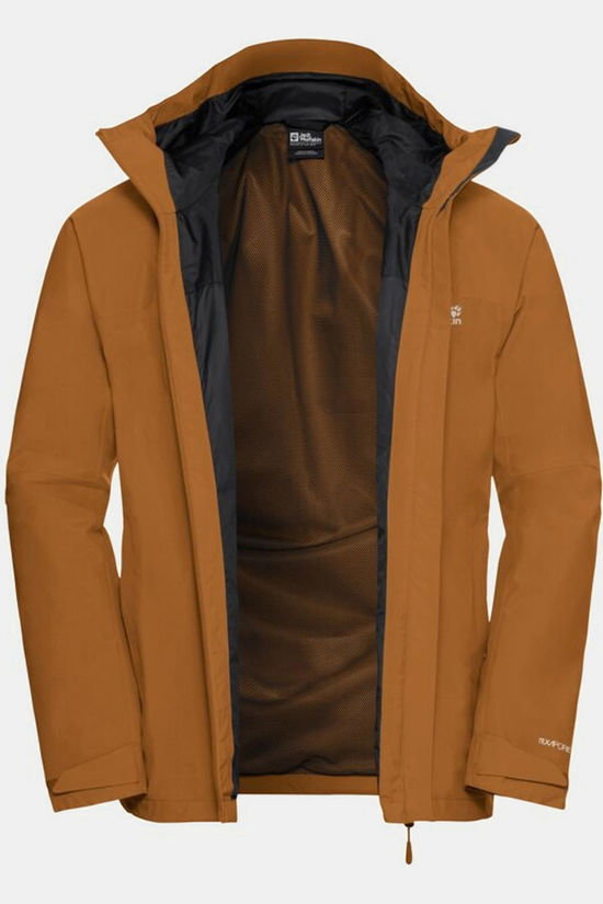 Jack Wolfskin Veste Imperméable Tempest 2L Jkt M Autumn Leaves