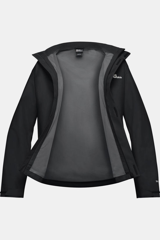 Jack Wolfskin Veste Imperméable Trailtime 2L Jkt M Black