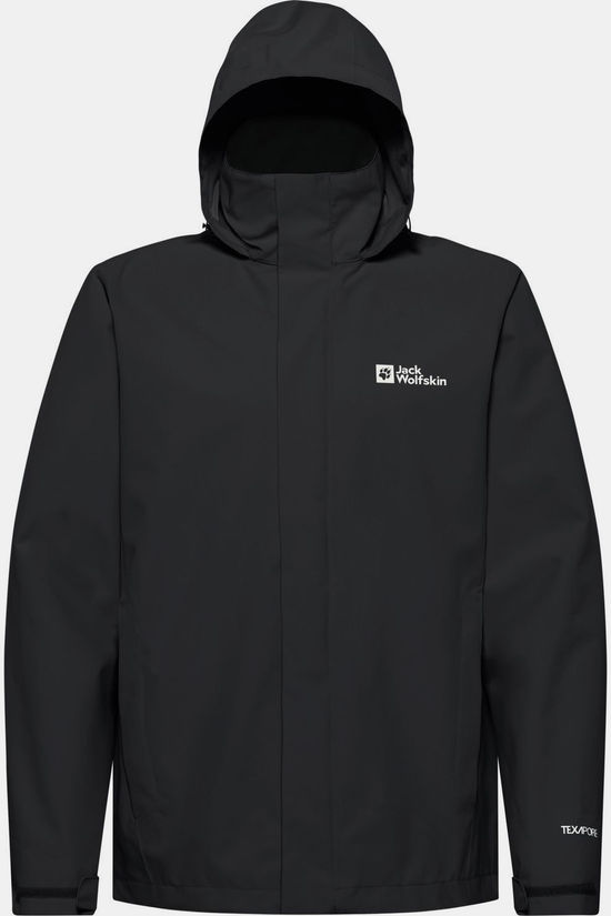 Jack Wolfskin Veste Imperméable Trailtime 2L Jkt M Black