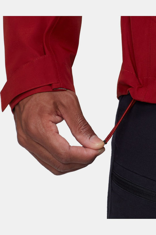 Mammut Veste Imperméable Crater Light Hs Hooded Jacket Dark Mammut Red