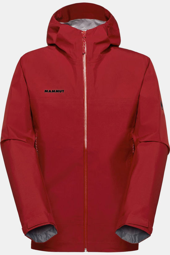 Mammut Veste Imperméable Crater Light Hs Hooded Jacket Dark Mammut Red