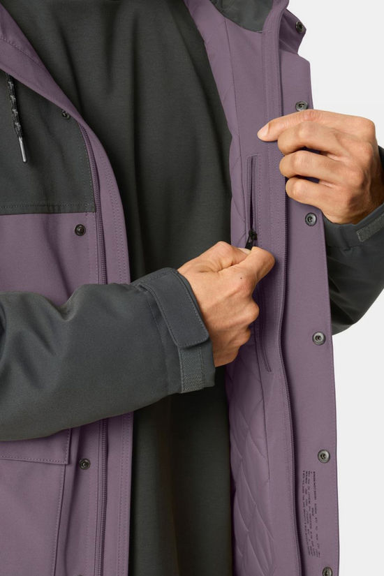 Vaude Veste Imperméable Men'S Manukau Jacket III Purple Ash