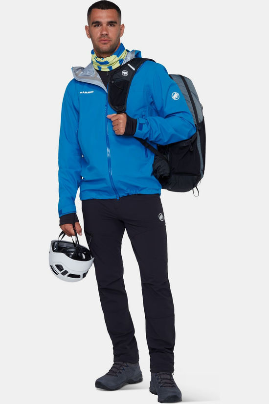 Mammut Veste Imperméable Alto Guide Hs Hooded Jacket Glacier Blue