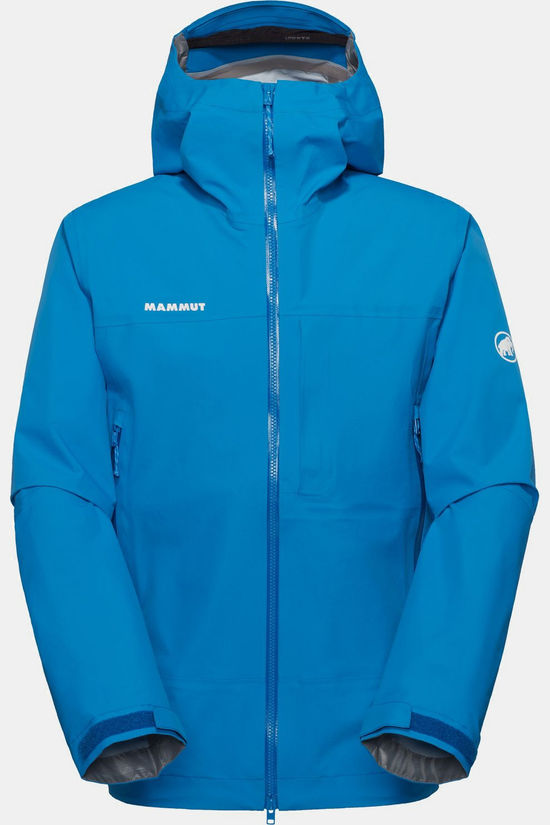 Mammut Veste Imperméable Alto Guide Hs Hooded Jacket Glacier Blue
