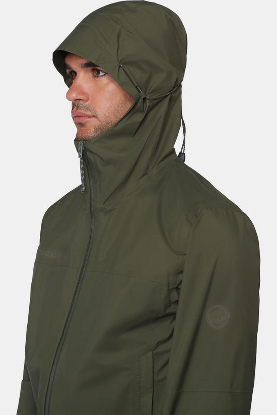 Mammut Veste Imperméable Ducan Hs Hooded Jacket Dark Marsh