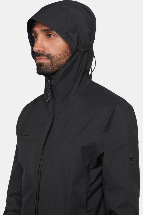 Mammut Regenjas Ducan Hs Hooded Jacket Black