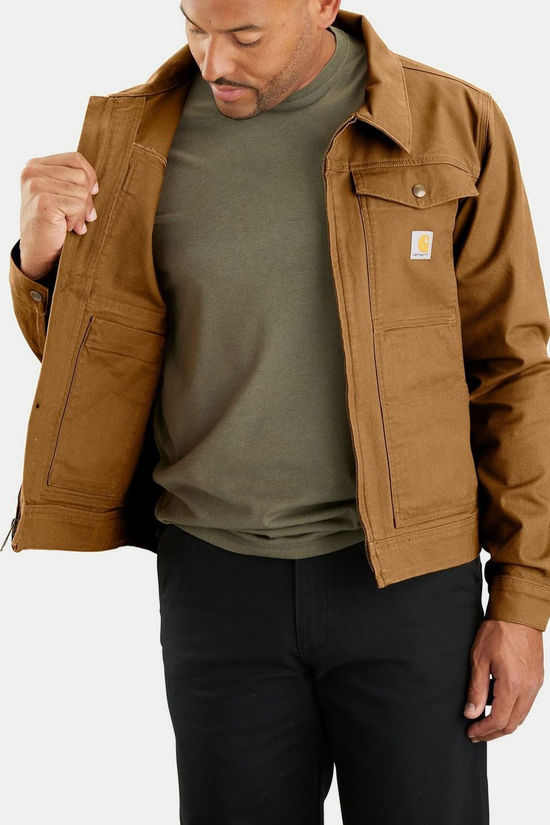 Carhartt Windstopper Rugged Flex™ Duck Berwick Jacket Carhartt Brown