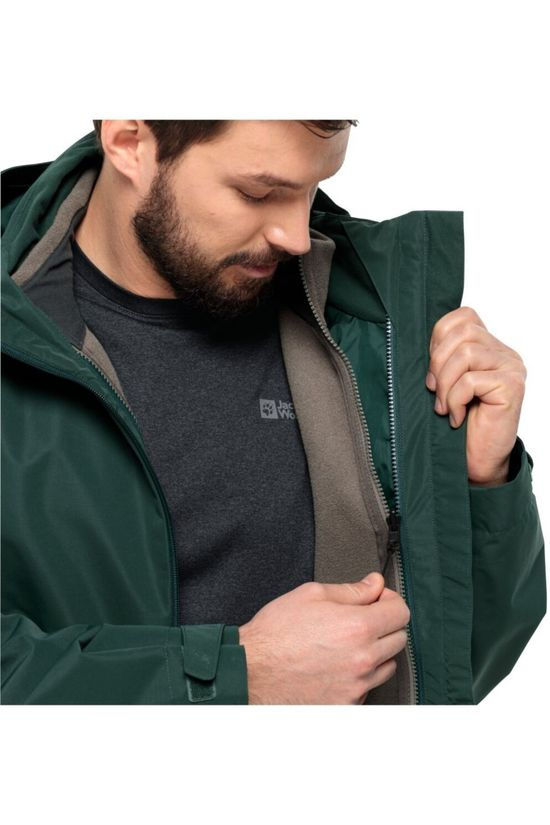 Jack Wolfskin Veste Waldsteig Fz Vest M Cold Coffee