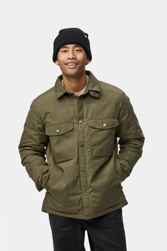 Fjällräven Veste Övik Down Shirt Jacket M Laurel Green