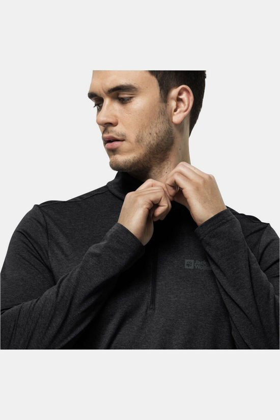 Jack Wolfskin T-Shirt Sky Thermal Hz M Black