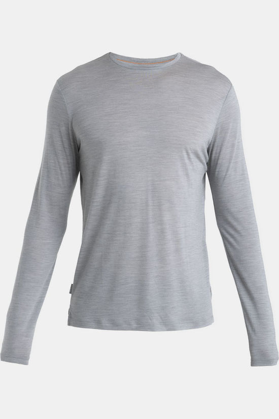 icebreaker T-Shirt M M Sphere III Ls Tee Metro Hthr