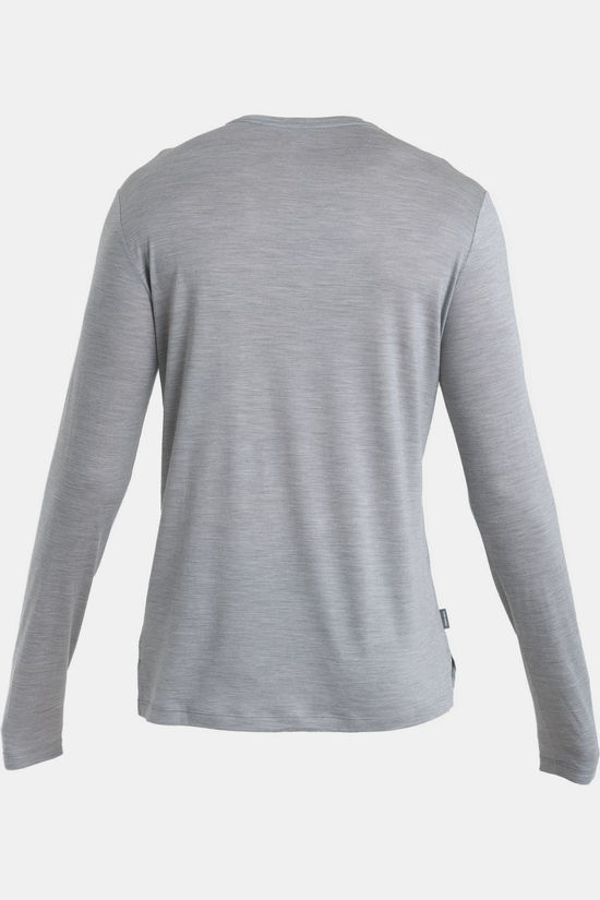 icebreaker T-Shirt M M Sphere III Ls Tee Metro Hthr