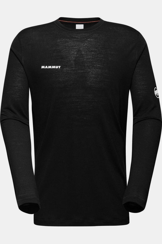 Mammut T-Shirt Tree Wool Fl Longsleeve M Black