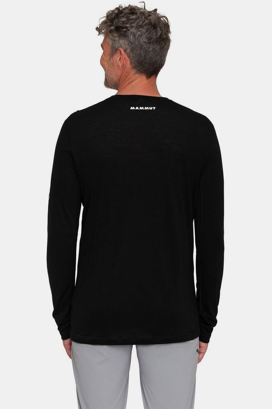 Mammut T-Shirt Tree Wool Fl Longsleeve M Black