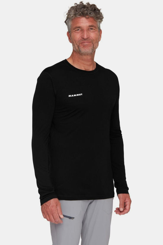 Mammut T-Shirt Tree Wool Fl Longsleeve M Black