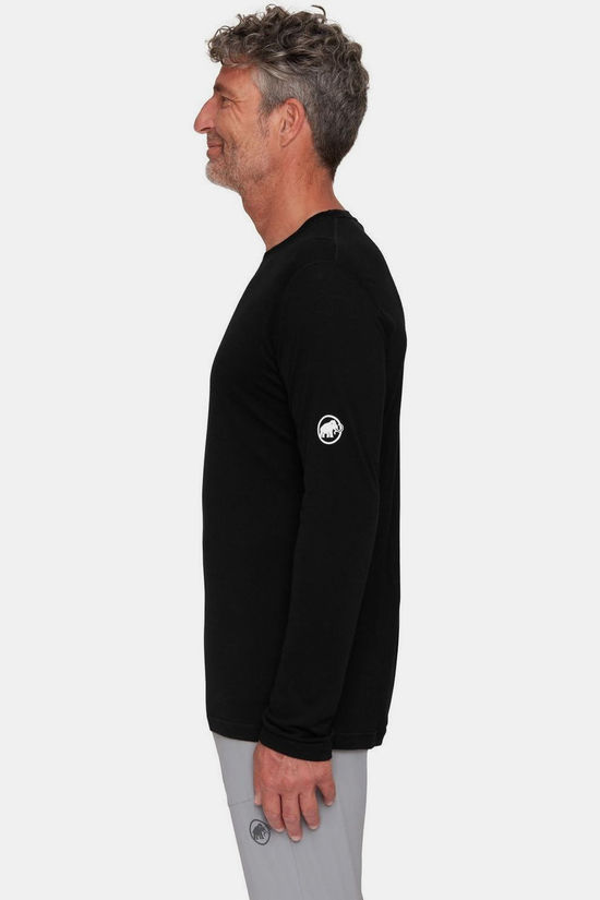 Mammut T-Shirt Tree Wool Fl Longsleeve M Black