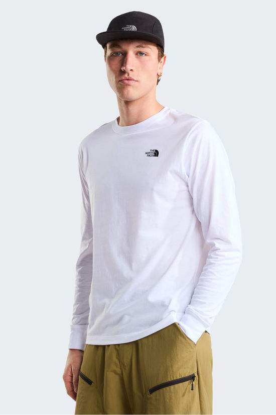 The North Face T-Shirt M Evolution Simple Dome Regular Long Sle Tnf White