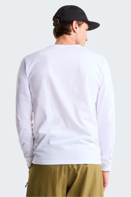 The North Face T-Shirt M Evolution Simple Dome Regular Long Sle Tnf White