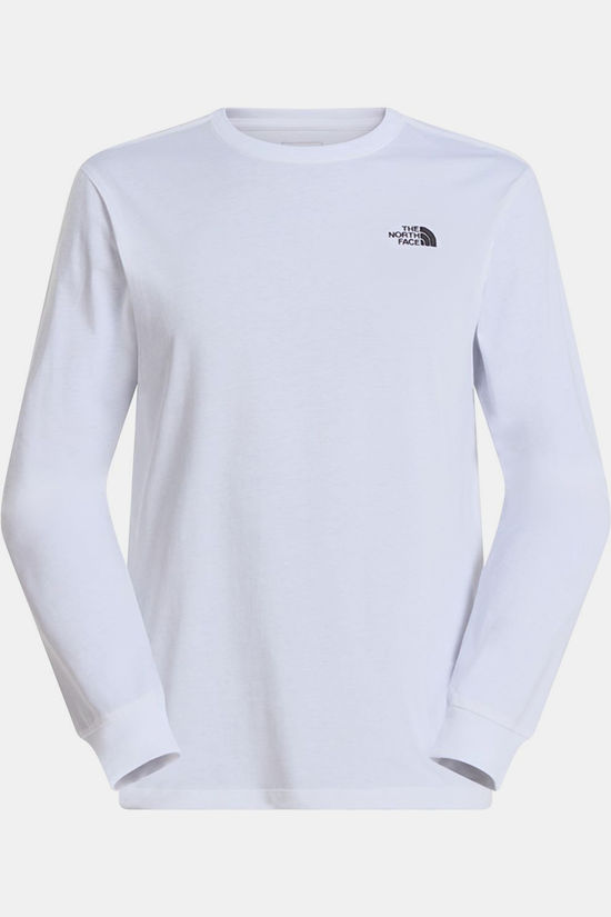 The North Face T-Shirt M Evolution Simple Dome Regular Long Sle Tnf White