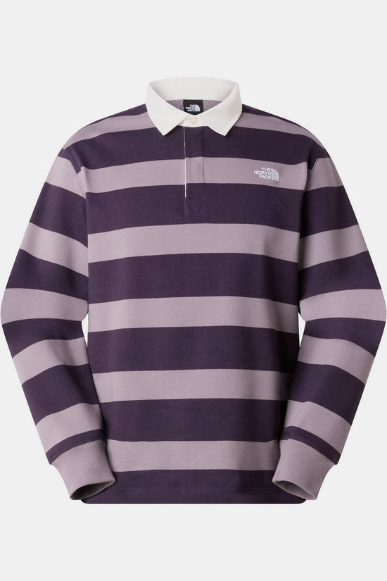 The North Face T-Shirt U Rugby Polo Sweatshirt Transcendent Grey/Endle