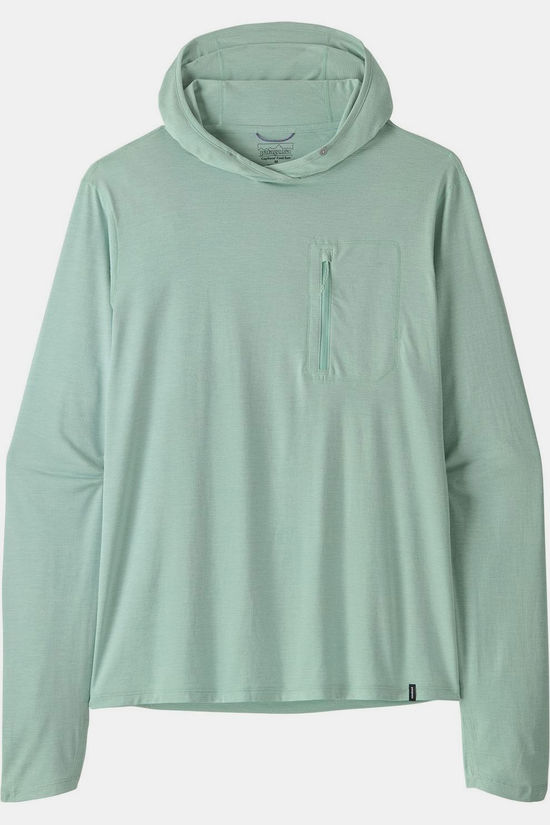 Patagonia T-Shirt M'S Cap Cool Sun Hoody Thermal Blue - Thin Ice X-Dye
