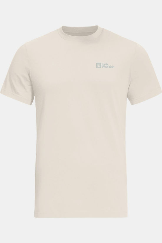 Jack Wolfskin T-Shirt Essential T M Ecru