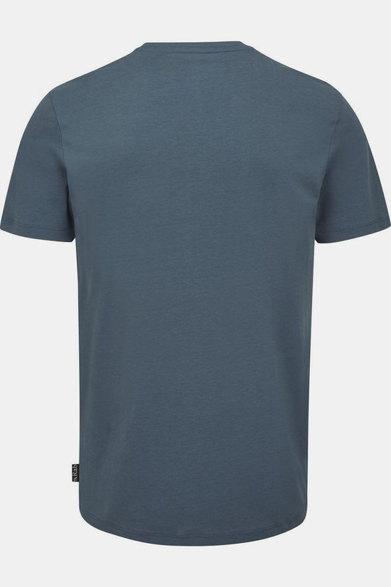 Rab T-Shirt Mens Stance Alpine Peak Tee Orion Blue