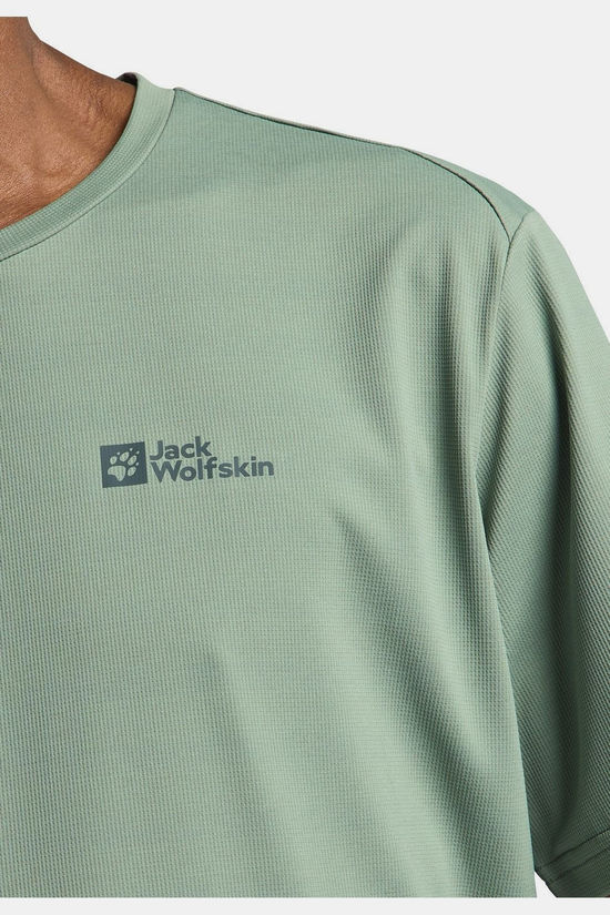 Jack Wolfskin T-Shirt Delgami Tee Eucalyptus