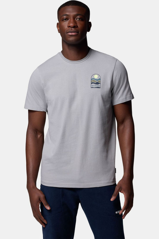 Columbia T-Shirt Explorers Canyon™ Back Ss Tee Mid Grey/Mid Grey