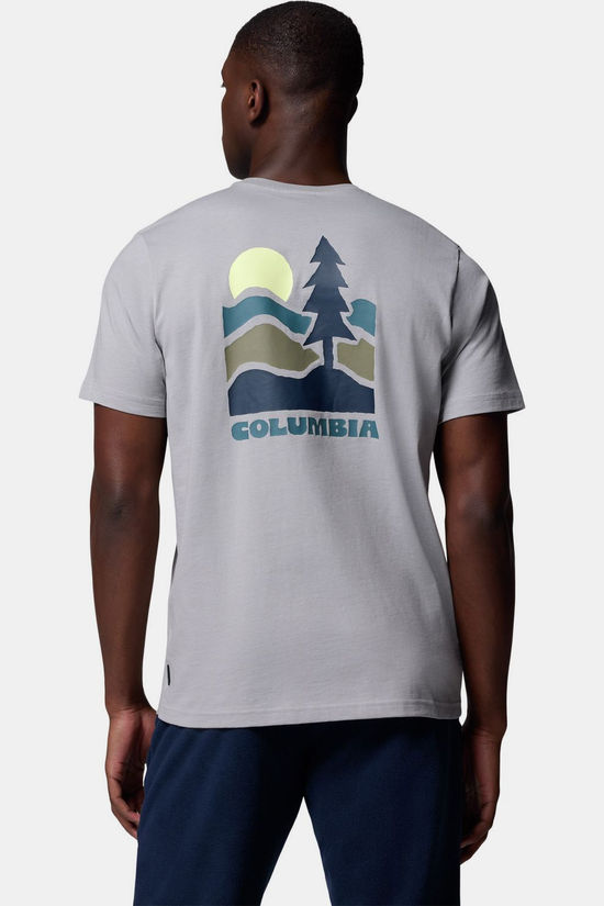 Columbia T-Shirt Explorers Canyon™ Back Ss Tee Mid Grey/Mid Grey
