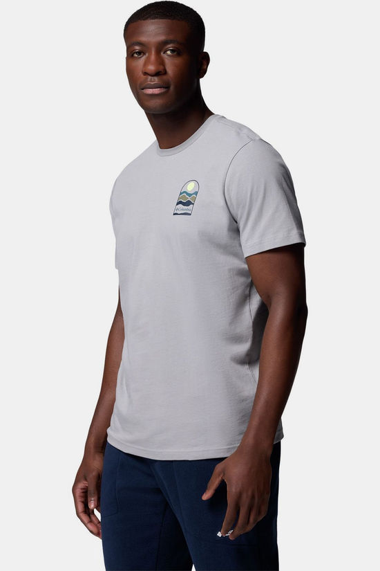 Columbia T-Shirt Explorers Canyon™ Back Ss Tee Mid Grey/Mid Grey