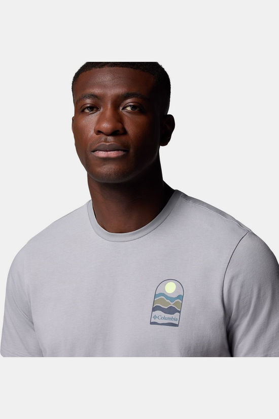 Columbia T-Shirt Explorers Canyon™ Back Ss Tee Mid Grey/Mid Grey