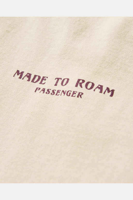 Passenger Clothing ltd T-Shirt Mens Sundown Recycled Cotton Birch