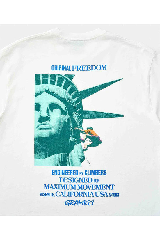 Gramicci T-Shirt Liberty Tee White