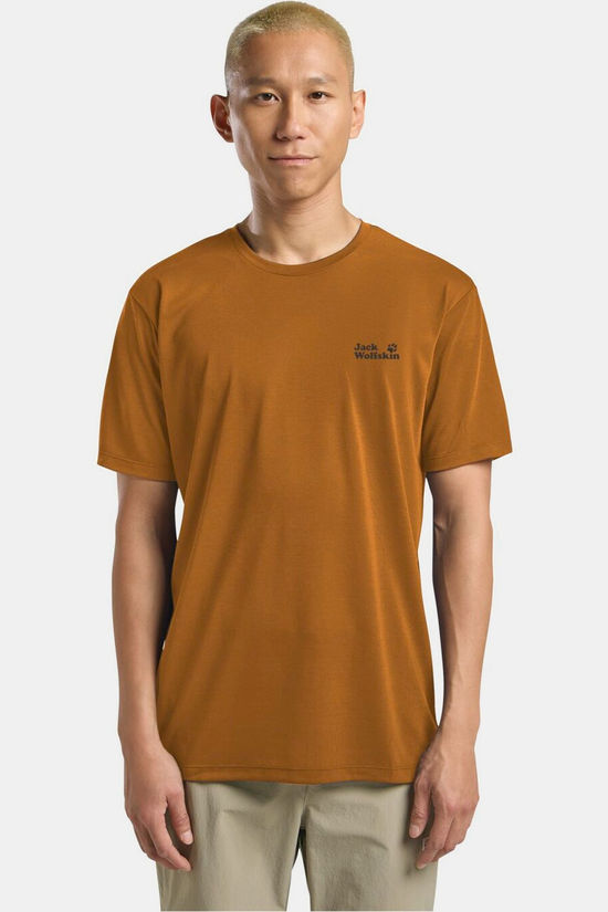 Jack Wolfskin T-Shirt Vonnan Graphic T M Outdoor Autumn Leaves