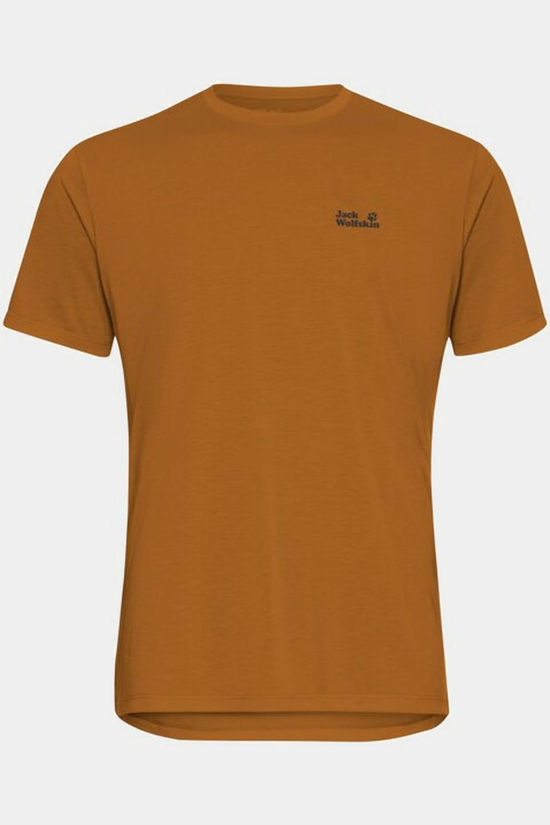Jack Wolfskin T-Shirt Vonnan Graphic T M Outdoor Autumn Leaves