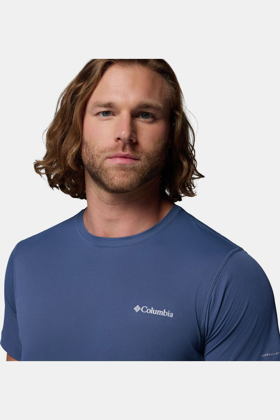 Columbia T-Shirt Zero Rules™ Light Ss Crew Dark Mountain