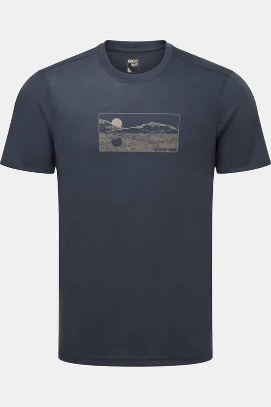 Sprayway T-Shirt Mirror Tee Dark Graphite
